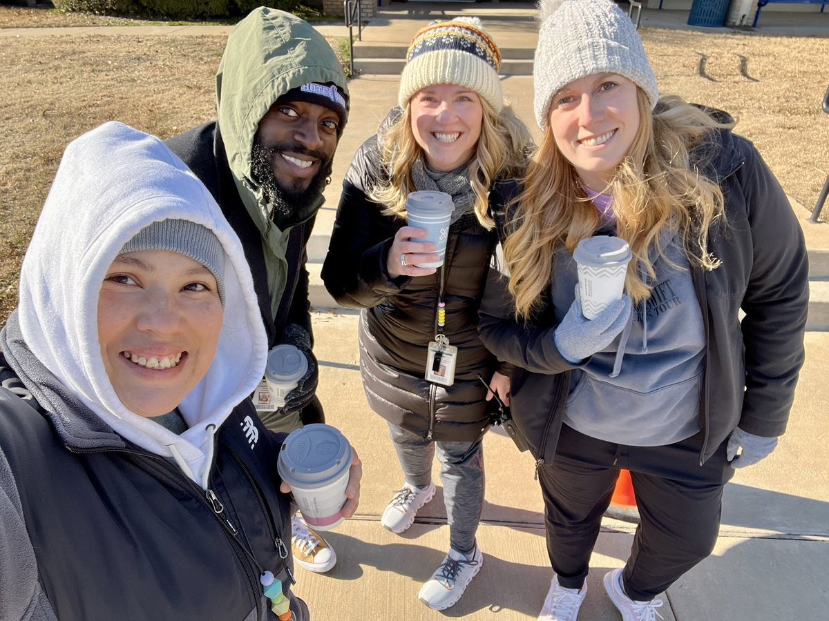 I’m so thankful for our <a href="/ClubHill_Cougar/">ClubHillSTEM</a> families! These staff members really appreciated the hot chocolate!