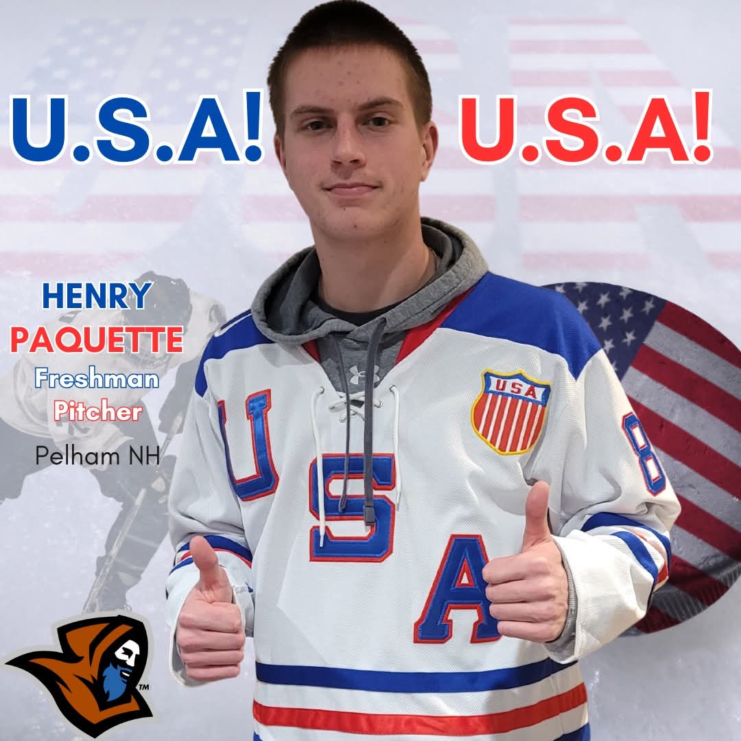 Henry Paquette swapping Monks for USA colors today in anticipation of the 4 Nations Face-Off Final! #USAvsCAN 🏒🇺🇸