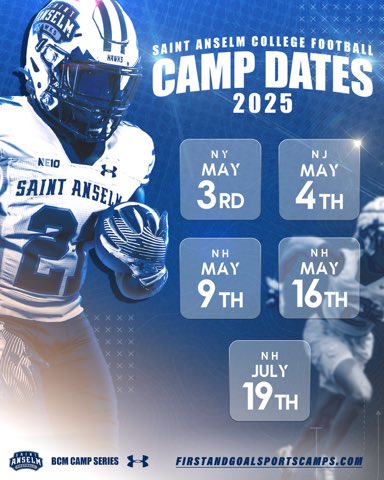 2026 Recruits: 
It's your opportunity to shine in front of our coaches. 
Earn an opportunity at the D2 level and then go and hit the D1 circuit. 

firstandgoalsportscamps.com