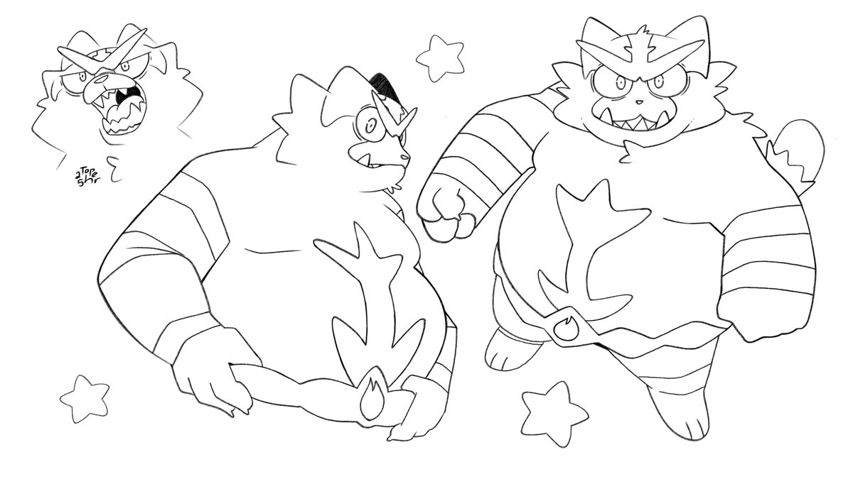 topherbearr's tweet image. IncineRAWR