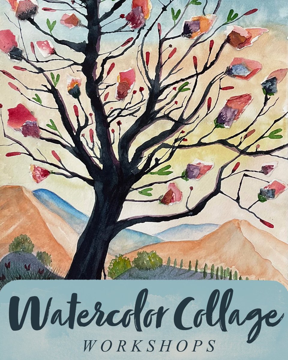 subodhstudio2's tweet photo. Learn to combine watercolor and collage techniques in my four-part workshop series! Space is limited!
To register: 📧subodhstudio@yahoo.com
#WatercolorCollage #ArtWorkshop #CreativeClass #WatercolorPainting #CollageWorkshop https://t.co/yGSOS22xUu