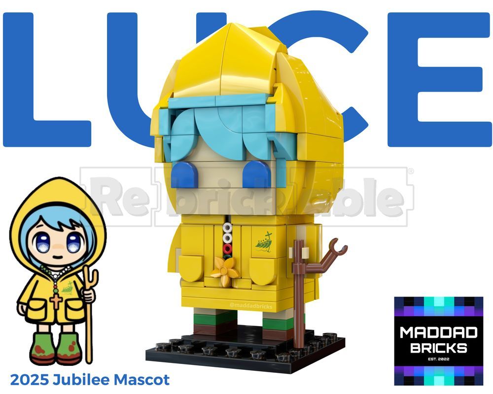Luce - 2025 Jubilee Mascot by <a href="/maddadbricks/">MadDad Bricks</a> #LEGO reb.li/m/211517