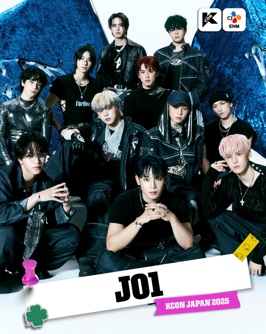 KCONJAPAN2025] 1st LINEUP 𝐉𝐎𝟏 #JO1 @official_jo1 - KCON JAPAN
