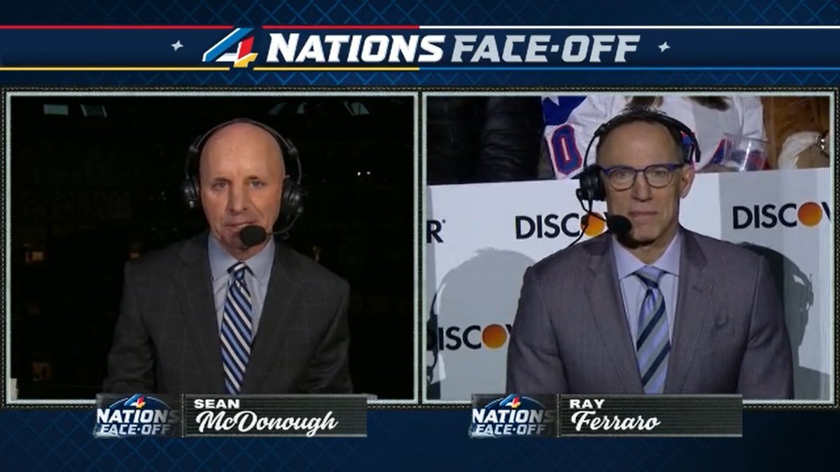 Another milestone assignment for ESPN's Sean McDonough.

For a Hingham, Mass., native to call tonight's #4Nations Championship at home in Boston between 🇨🇦🇺🇸, that's pretty awesome.