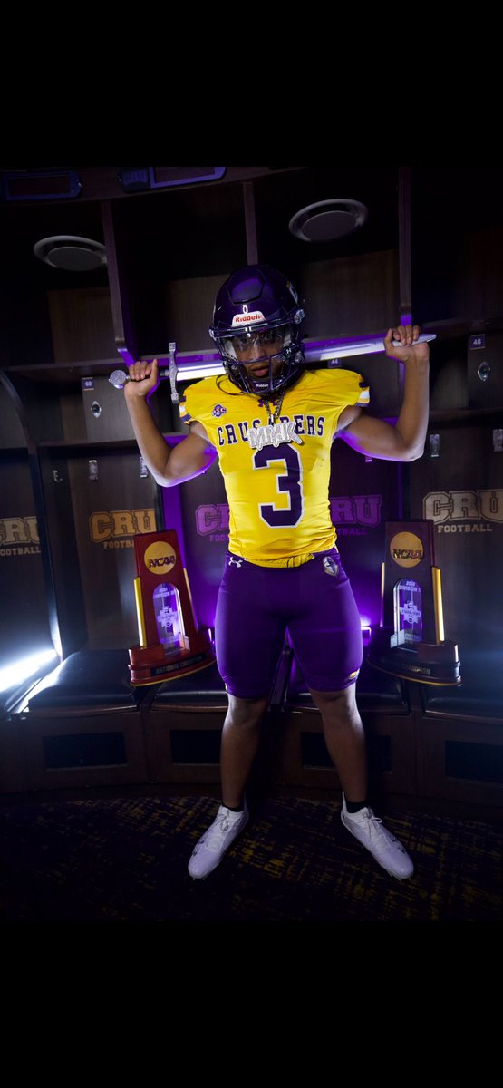 #AGTG COMMITTED! After a great Official visit I am blessed to be able to further my academic and athletic career at the University of Mary Hardin-Baylor! I’d like to thank my family and coaches who helped me along the way! Go cru! 
<a href="/coach_muhl/">Coach Muhl</a> <a href="/_Cward_/">Courtney Ward</a> <a href="/Coach_Brace/">Nick Brace</a>