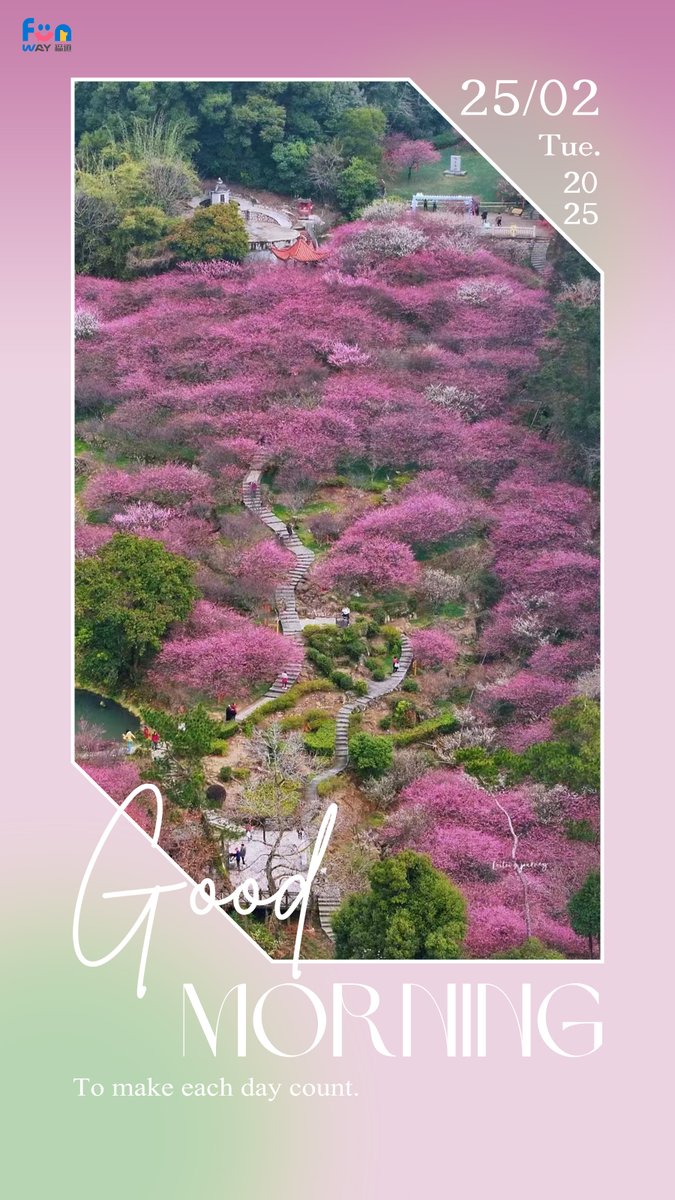 funway7686's tweet image. To make each day count.#funway