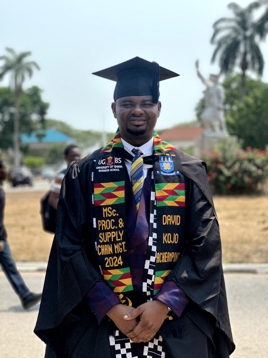 SoocialObserver's tweet image. The "Trotro Mate" is Now a @UnivofGh Graduate!

#UGCommunications