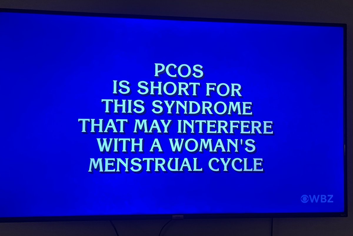 pcoschallenge's tweet image. Did you catch tonight's #Jeopardy? A boost for awareness as we head to Capitol Hill for #PCOSAdvocacyDay. pcos.ch/advocacy
#PCOS #PolycysticOvarySyndrome #pcosadvocacy #prioritizePCOS #pcosawareness