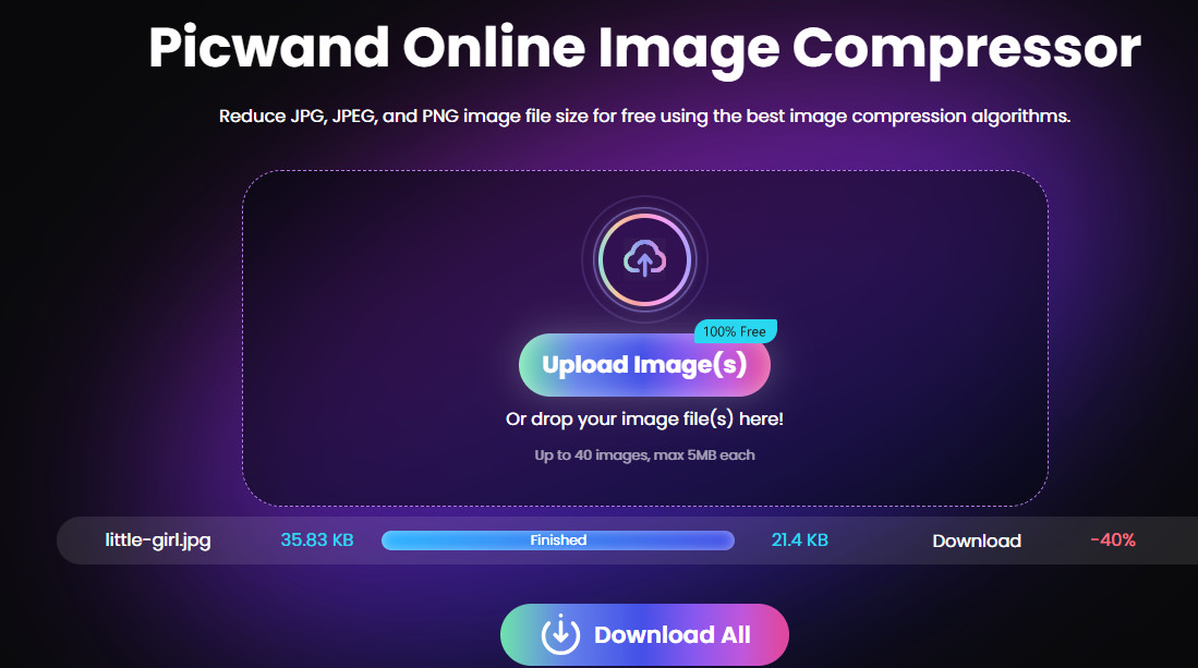 PicwandAI's tweet image. Check out how Picwand Online Image Compressor reduced this image size by 40%! 💪 Save space, and without losing  quality! 🌐✨

#ImageCompression #TechTips #Picwand #PhotoEditing