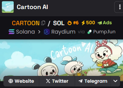 CARTOON AI // $CARTOON 🐣🐣🐣 tweet media