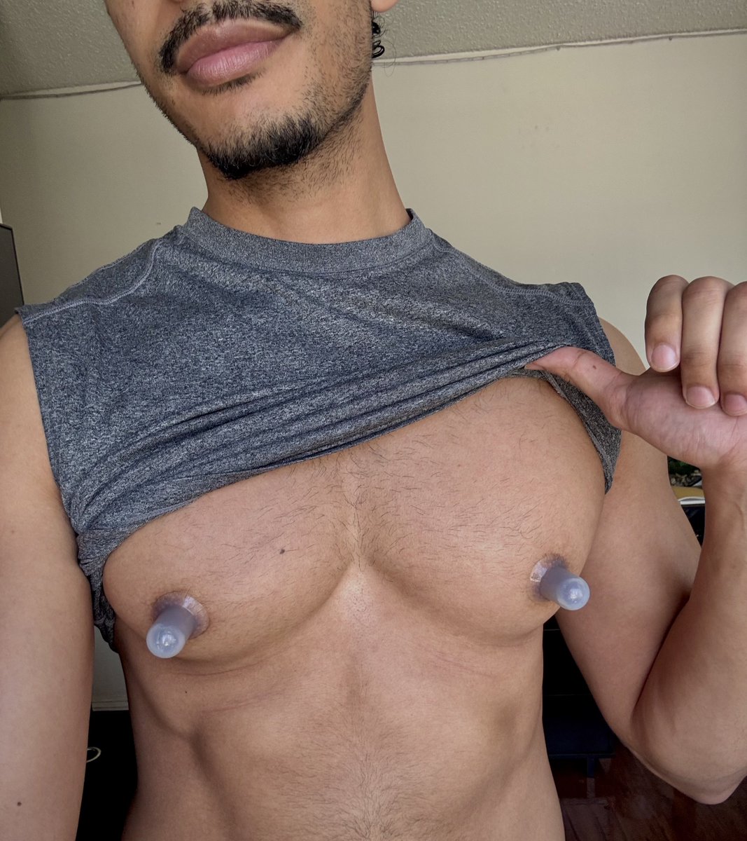 Have you pumped your nipples today?