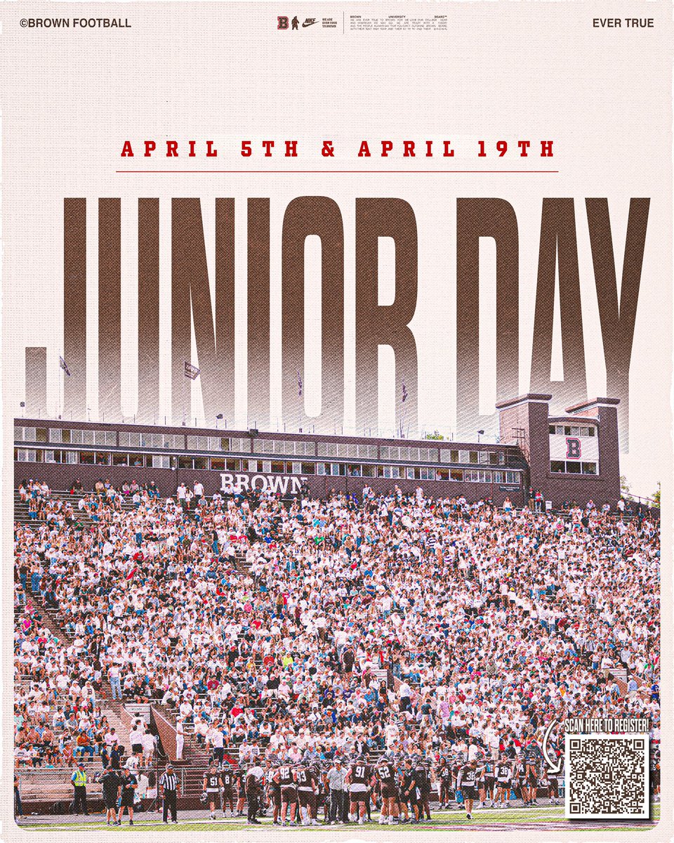 Thank you <a href="/CoachW_Edwards/">Willie Edwards</a> for the Junior Day Invite to <a href="/BrownU_Football/">Brown Bears Football</a>, I appreciate it. <a href="/BrownHCPerry/">James Perry '00</a> <a href="/coachDjackson1/">Darryl Jackson</a> <a href="/CoachPXMurphy/">Patrick X Murphy</a> <a href="/FBPirates/">Fernandina Beach Pirate Football</a> <a href="/wblakewillis/">Blake Willis</a> <a href="/bryce_nelson15/">bryce nelson</a> <a href="/4thDownU/">4th Down University™️</a> <a href="/FentressKicking/">Fentress Kicking</a> <a href="/CoachTonyBugeja/">4th Down Solutions</a> <a href="/CoachStarr_AP/">Matt Starr</a> <a href="/Wiskey_P90/">William Przystup</a>