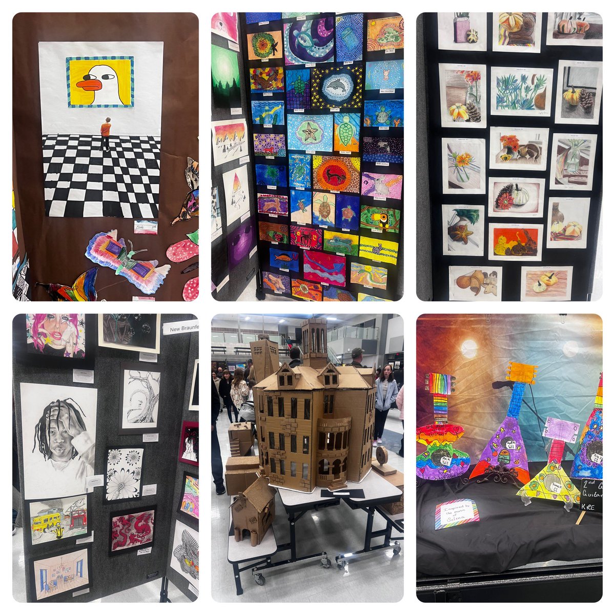 We have some very talented artists in @newbraunfelsisd 💙 Love serving in a district that values and appreciates the arts in addition to all our many other course offerings. Great things are happening in our public schools every day