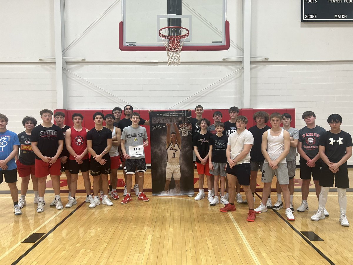 Jack Donovan has broken the All time 3 point field goals record that was set in 1995 of 118 made. Jack has broken this record through his junior year. Currently Jack has hit 149 three point field goals and will continue to add more. Congratulations!!!!!!