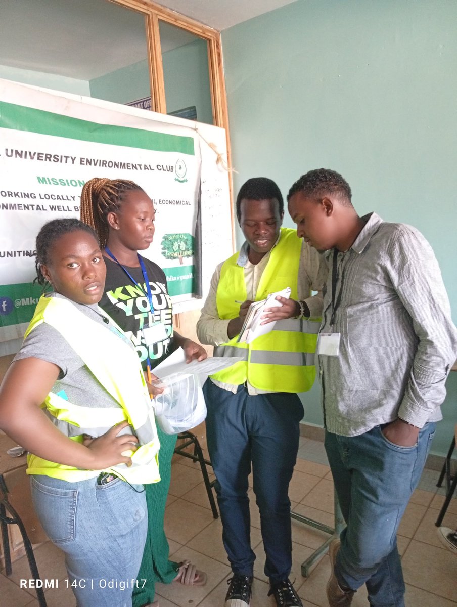 mount Kenya university environmental club Thika tweet media