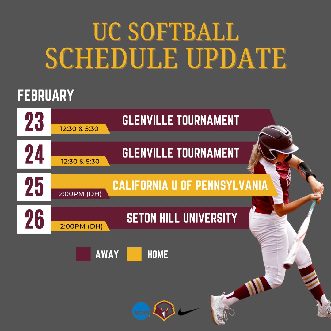 UPDATE‼️ Due to weather, we now have an updated schedule for our Spring Break ❄️ 

#wingsup🦅