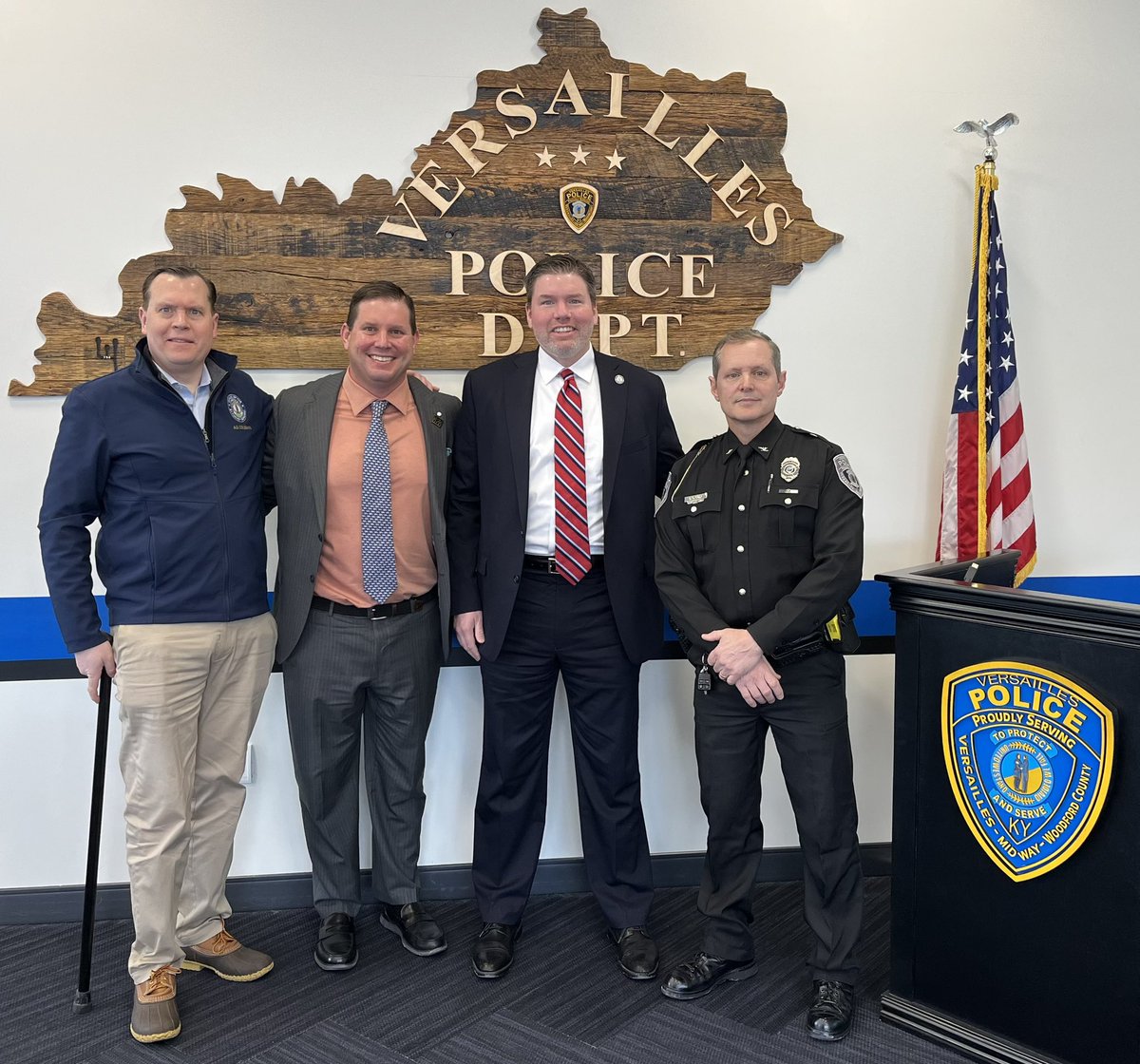 Attorney General Russell Coleman (@kyoag) on Twitter photo Our mission to support Kentucky’s finest continued today at the Versailles Police Department. Deputy AG Rob Duncan and I are grateful for the leadership there and those who bravely raise their hand to serve. We stand with you and for you, <a href="/KentuckyChiefs/">Kentucky Association of Chiefs of Police</a>. Our mission to support Kentucky’s finest continued today at the Versailles Police Department. Deputy AG Rob Duncan and I are grateful for the leadership there and those who bravely raise their hand to serve. We stand with you and for you, <a href="/KentuckyChiefs/">Kentucky Association of Chiefs of Police</a>.