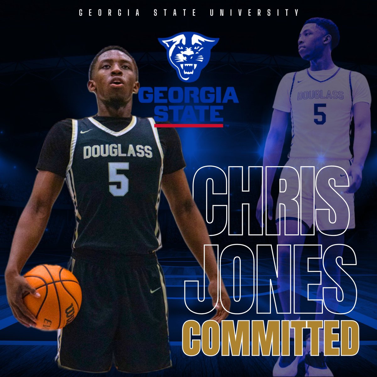 I am beyond blessed to say I am 1000% COMMITTED to Georgia State University #blessed #gopanthers💙