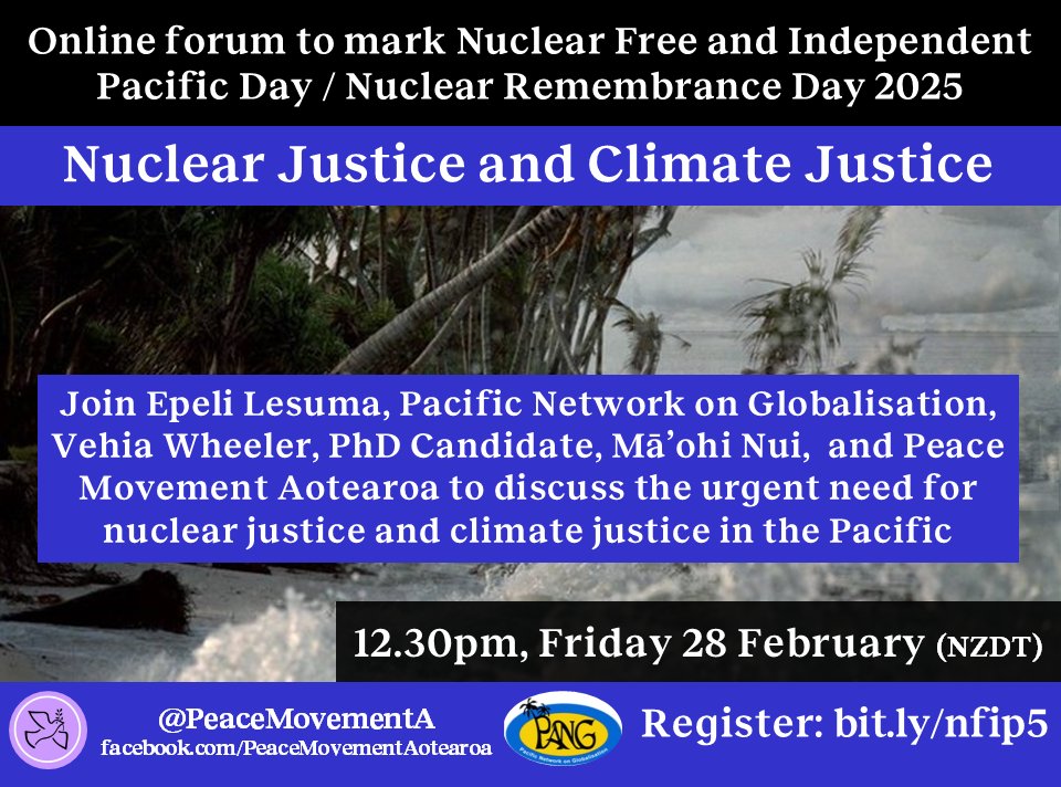 PeaceMovtAotearoa (@peacemovementa) on Twitter photo <a href="/_vehia_/">Vehia Wheeler</a> <a href="/EpeliVl/">Epeli Vl</a> <a href="/talei_luscia/">Talei Luscia</a> <a href="/ronnykareni/">Ronny Kareni</a> <a href="/KaiSawaieke/">Pita Ligaiula</a> <a href="/benetckmaddison/">Benetick Kabua Maddison</a> <a href="/moanatribe/">Moana M</a> <a href="/karlyannburch/">Dr Karly Burch (she/her)</a> <a href="/pacfemcop/">Pacific Feminist Community of Practice</a> <a href="/hinamoeura/">Hinamoeura Cross</a> <a href="/wagepeaceau/">Wage Peace-Disrupt Wars | ARMS EMBARGO NOW</a> <a href="/diva4equality/">DIVA for Equality</a> <a href="/MAPW_Australia/">Medical Association for Prevention of War</a> <a href="/dasafo123/">Dylan Asafo</a> <a href="/pangmedia/">PANG</a> More information about the forum and presenters👉🏼 facebook.com/PeaceMovementA… ☢️🌊🌴 #NuclearJustice #ClimateJustice #PacificLivesMatter #MaohiLivesMatter 👉🏼 Register, us02web.zoom.us/meeting/regist… <a href="/_vehia_/">Vehia Wheeler</a> <a href="/EpeliVl/">Epeli Vl</a> <a href="/talei_luscia/">Talei Luscia</a> <a href="/ronnykareni/">Ronny Kareni</a> <a href="/KaiSawaieke/">Pita Ligaiula</a> <a href="/benetckmaddison/">Benetick Kabua Maddison</a> <a href="/moanatribe/">Moana M</a> <a href="/karlyannburch/">Dr Karly Burch (she/her)</a> <a href="/pacfemcop/">Pacific Feminist Community of Practice</a> <a href="/hinamoeura/">Hinamoeura Cross</a> <a href="/wagepeaceau/">Wage Peace-Disrupt Wars | ARMS EMBARGO NOW</a> <a href="/diva4equality/">DIVA for Equality</a> <a href="/MAPW_Australia/">Medical Association for Prevention of War</a> <a href="/dasafo123/">Dylan Asafo</a> <a href="/pangmedia/">PANG</a> More information about the forum and presenters👉🏼 facebook.com/PeaceMovementA… ☢️🌊🌴 #NuclearJustice #ClimateJustice #PacificLivesMatter #MaohiLivesMatter 👉🏼 Register, us02web.zoom.us/meeting/regist…