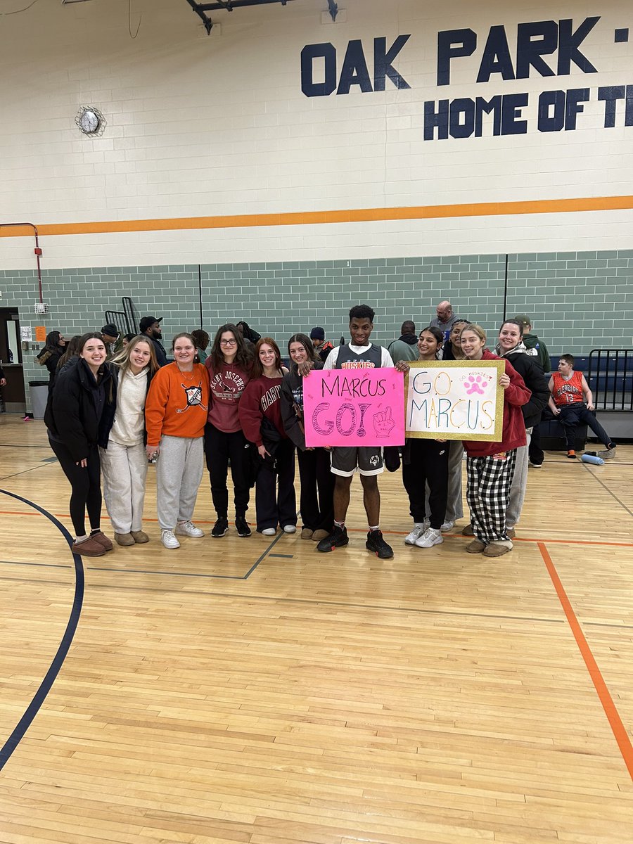 Great to get to see the best (and our favorite) athlete in the school tonight bring the Special Olympics team a huge win. Thanks for the invite Marcus and Go Huskies!