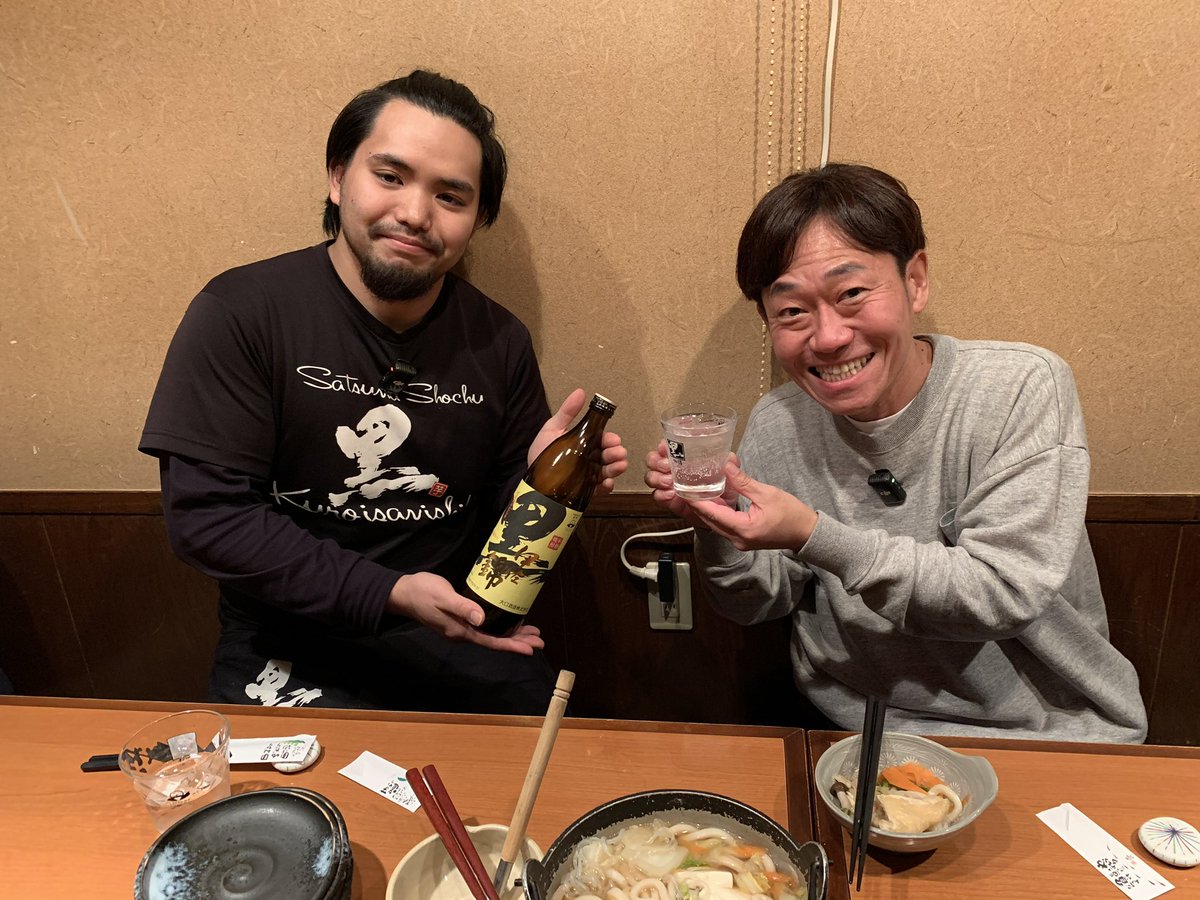 rkbr_info's tweet image. ／
本日20時は #RKBラジオ
『 #今宵もくろいさ 』！🍶
＼

福岡には美味しい料理屋がいっぱい！
この番組は、吉本興業の #田中健二 さんが
黒伊佐錦と食事を楽しむ番組です。

今回訪れたお店は、福岡市博多区御供所町にある
ちゃんこ料理店の「 #和久伊 」。

しずる感満載のラジオ、…