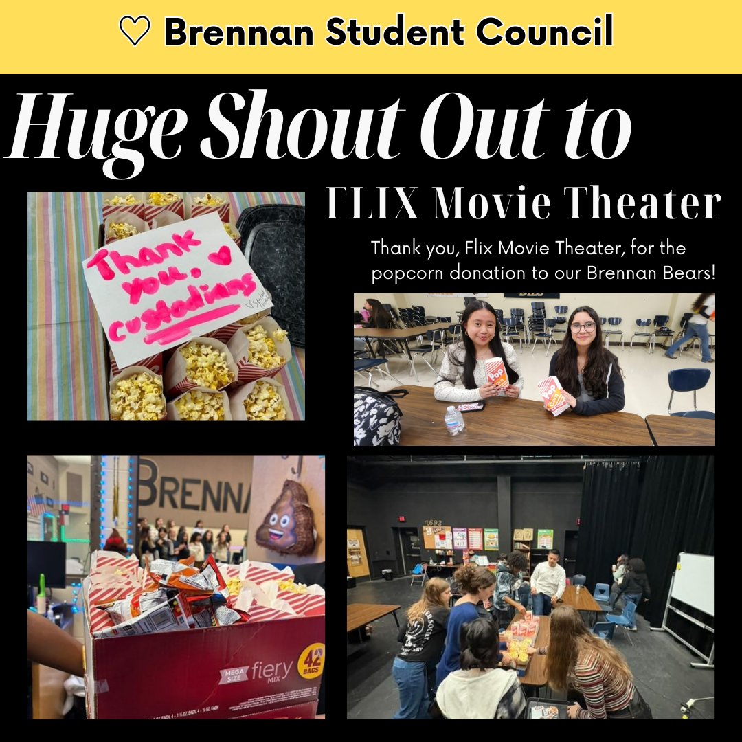 Brennan Student Council tweet media