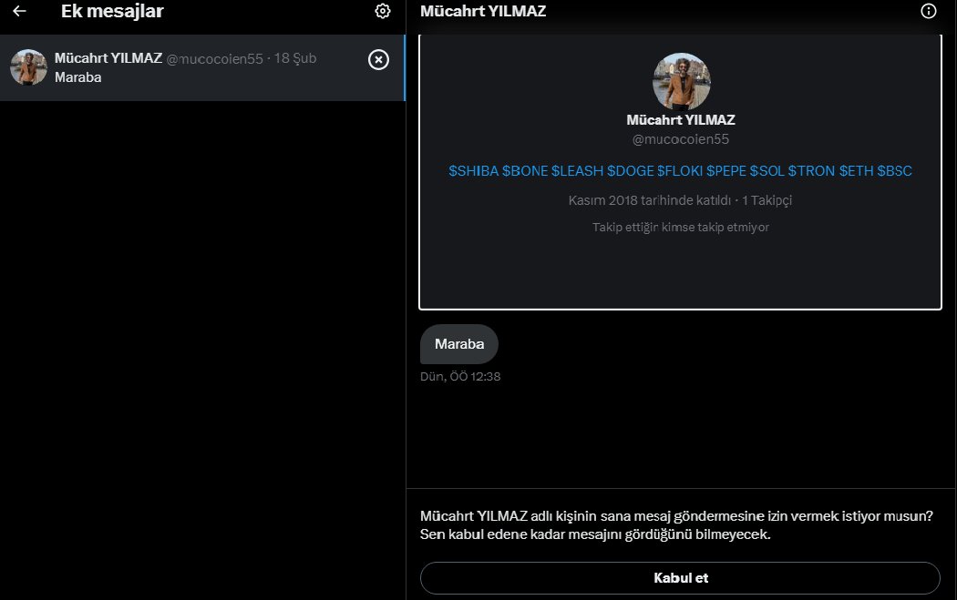 Dolandırıcılardan korunun. Benim veya başkasının adına açılan dolandırıcılara karşı dikkatli olun 

Hiçbir yabancıya güvenmeyin 🤝