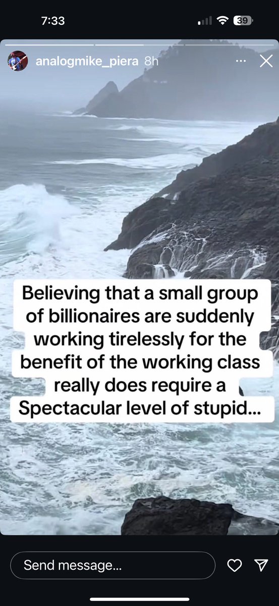 Mike Piera of analogman guitar pedals believes the majority of Americans are idiots. Here is his post on Instagram. I’ll be selling all my analogman pedals.