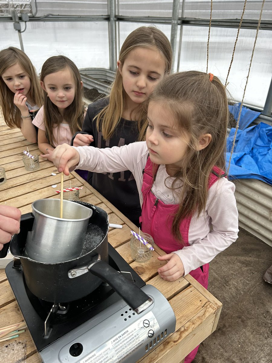 Sheiladokter's tweet photo. We were learning about solids and liquids today as we melted wax and made candles! Thank you Merideth Steenwyk for helping us out! @hcmaroons @GentexCorp #DokterFirstGrade #FirstGradeScience https://t.co/t76TbOUuXd