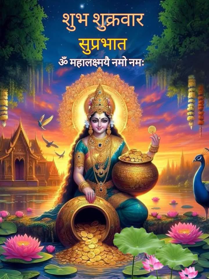 C K Upadhyay (@imchandu94) on Twitter photo ЁЯМ╖ЁЯЪйЁЯЩПреР рд╢реНрд░реА рдорд╣рд╛рд▓рдХреНрд╖реНрдореНрдпреИ рдирдордГЁЯЩПЁЯЪйЁЯМ╖
ЁЯНБрд╢реБрдн рд╢реБрдХреНрд░рд╡рд╛рд░ЁЯНБ
рдорд╛рдБ рд▓рдХреНрд╖реНрдореА рдХреА рдХреГрдкрд╛ рдЖрдк рдФрд░ рдЖрдкрдХреЗ рдкрд░рд┐рд╡рд╛рд░ рдкрд░ рд╕рджрд╛ рдмрдиреА рд░рд╣реЗЁЯЪйЁЯМ┐ЁЯЩП
ЁЯМ╣рд╢реБрдн рдкреНрд░рднрд╛рдд рд╡рдВрджрдиЁЯМ╣ ЁЯМ╖ЁЯЪйЁЯЩПреР рд╢реНрд░реА рдорд╣рд╛рд▓рдХреНрд╖реНрдореНрдпреИ рдирдордГЁЯЩПЁЯЪйЁЯМ╖
ЁЯНБрд╢реБрдн рд╢реБрдХреНрд░рд╡рд╛рд░ЁЯНБ
рдорд╛рдБ рд▓рдХреНрд╖реНрдореА рдХреА рдХреГрдкрд╛ рдЖрдк рдФрд░ рдЖрдкрдХреЗ рдкрд░рд┐рд╡рд╛рд░ рдкрд░ рд╕рджрд╛ рдмрдиреА рд░рд╣реЗЁЯЪйЁЯМ┐ЁЯЩП
ЁЯМ╣рд╢реБрдн рдкреНрд░рднрд╛рдд рд╡рдВрджрдиЁЯМ╣