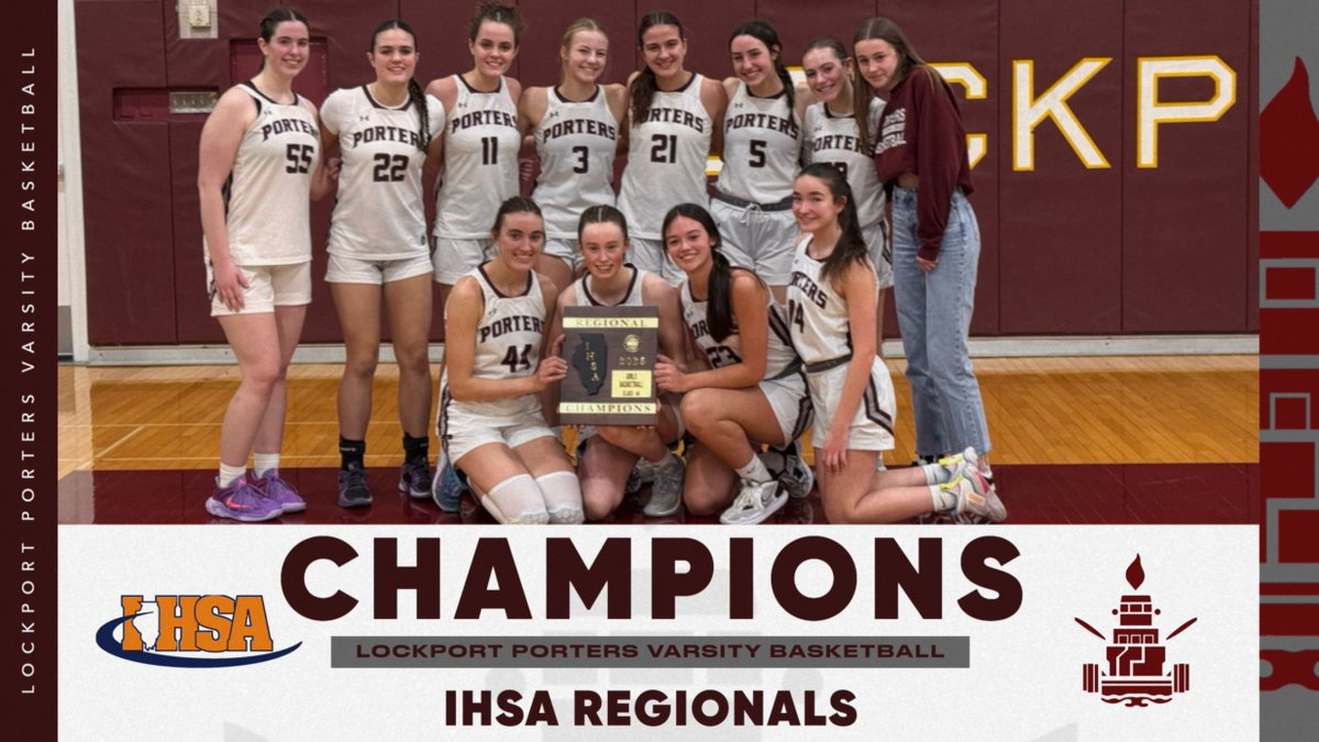 Lockport Athletics (@lthsathletics) on Twitter photo Girls' Basketball claims the spot of IHSA Regional Champions after a 54-29 AMAZING victory over Andrew. <a href="/lthsgirlshoops/">Lockport Township Girls Basketball</a> #porterpride #holdtheline Girls' Basketball claims the spot of IHSA Regional Champions after a 54-29 AMAZING victory over Andrew. <a href="/lthsgirlshoops/">Lockport Township Girls Basketball</a> #porterpride #holdtheline