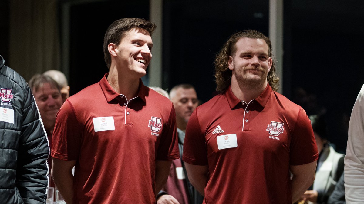 UMass Football (@umassfootball) on Twitter photo Amazing energy at our State of the Program event tonight at the University of Massachusetts Club to welcome <a href="/coachharasymiak/">Joe Harasymiak</a>, his staff and several players.
📍 Boston
#Flagship 🚩 Amazing energy at our State of the Program event tonight at the University of Massachusetts Club to welcome <a href="/coachharasymiak/">Joe Harasymiak</a>, his staff and several players.
📍 Boston
#Flagship 🚩