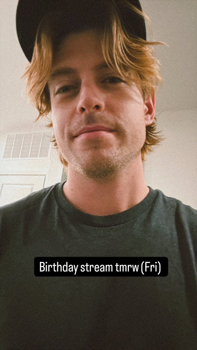 tjsmith's tweet image. Birthday stream tmrw :]