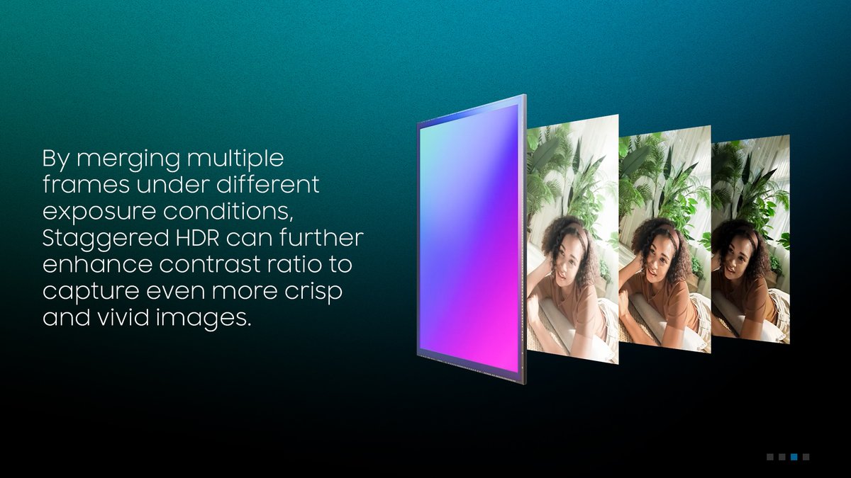 SamsungDSGlobal's tweet photo. A cornerstone of #SamsungSemiconductor's sensor technologies, #HDR or high-dynamic range extends the brightness range to closely align with human visual perception. Learn more about the HDR technologies in #ISOCELL sensors. https://t.co/0fmB9ejwZ9 https://t.co/TWkNCsziFj