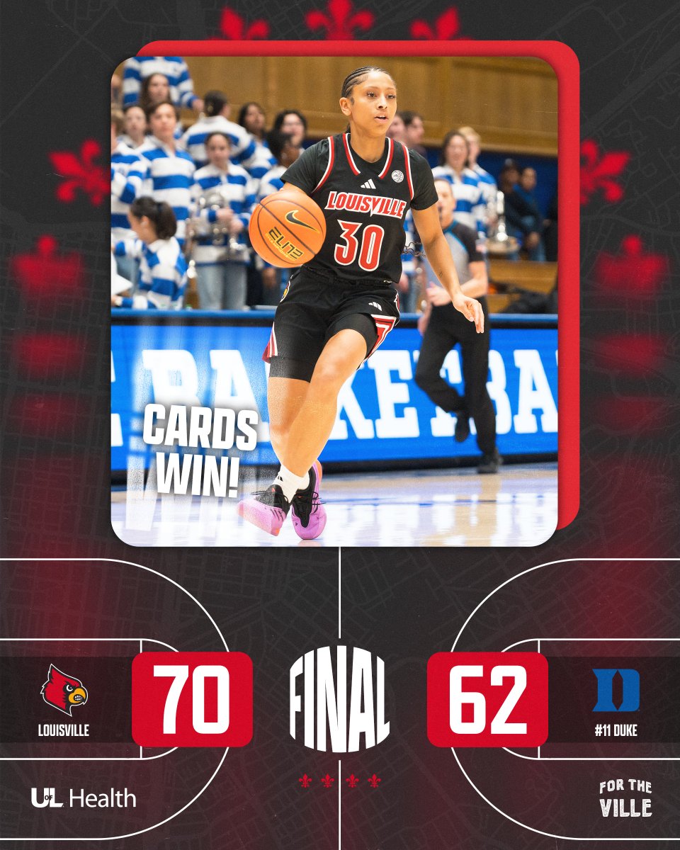 ANOTHER ranked road win for the Cards‼️

#GoCards