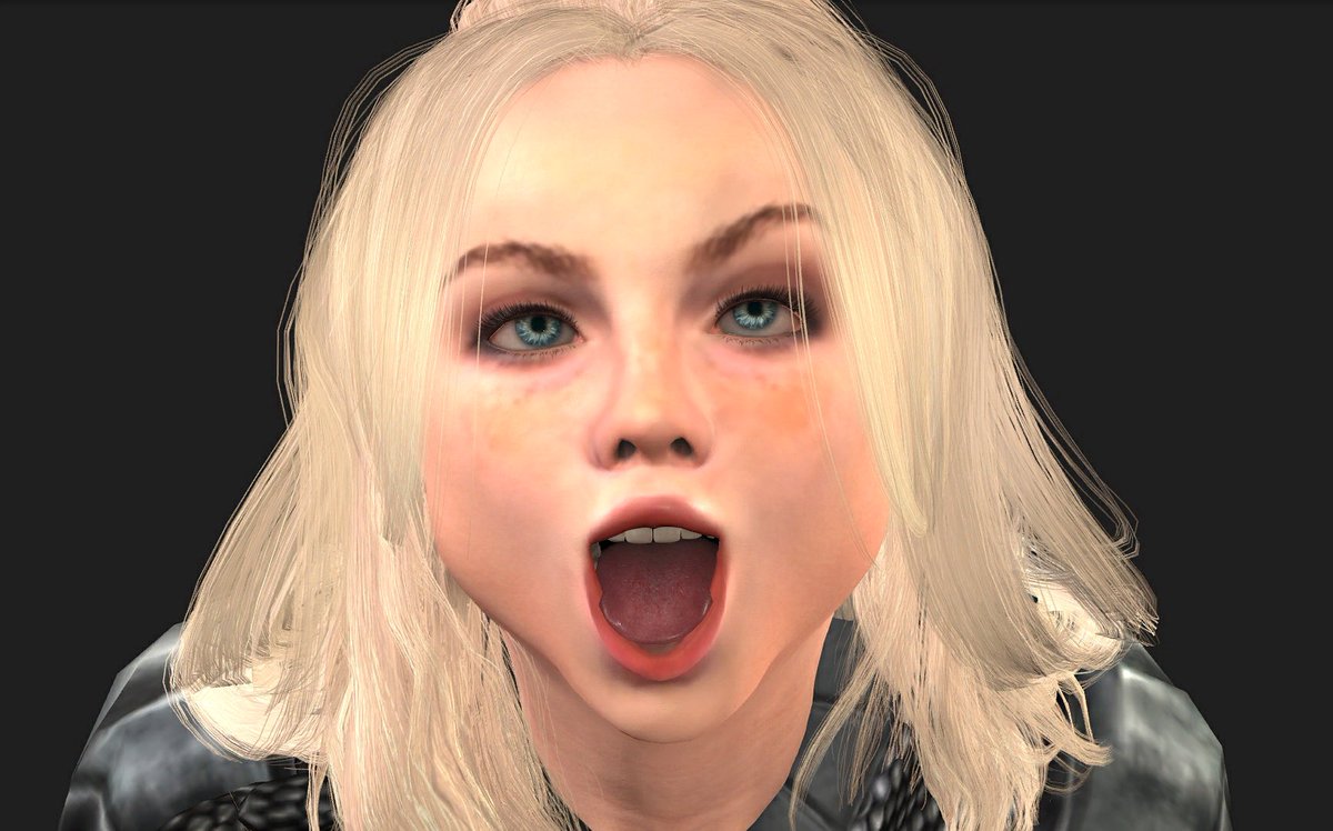Kat_Mac_Donald's tweet photo. I'm so happy to give voice to Elizabeth, the girl with black hair. In picture, Janette-Me-Grace-Emily, Janette is a dork, give her love friends ๐๐ #CatApocalypse #Steam #pcgaming #PCGamer #pcgames #videogames https://t.co/8GHsgXgTZQ https://t.co/6MX1sjoKx4