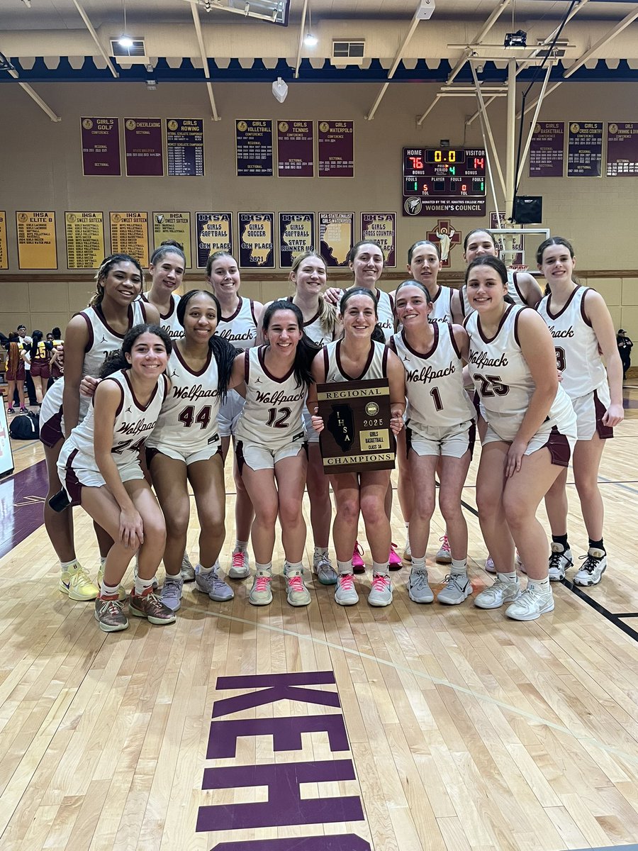 We claimed the Regional tonight! In addition, we surpassed the most wins in program history but we are not done yet!