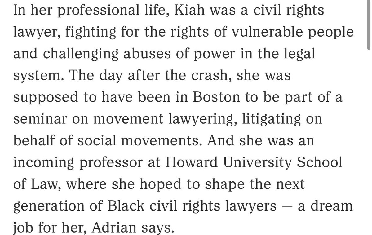 This is just about the most heartbreaking thing you will read today 

Kiah should still be a shining light in this world