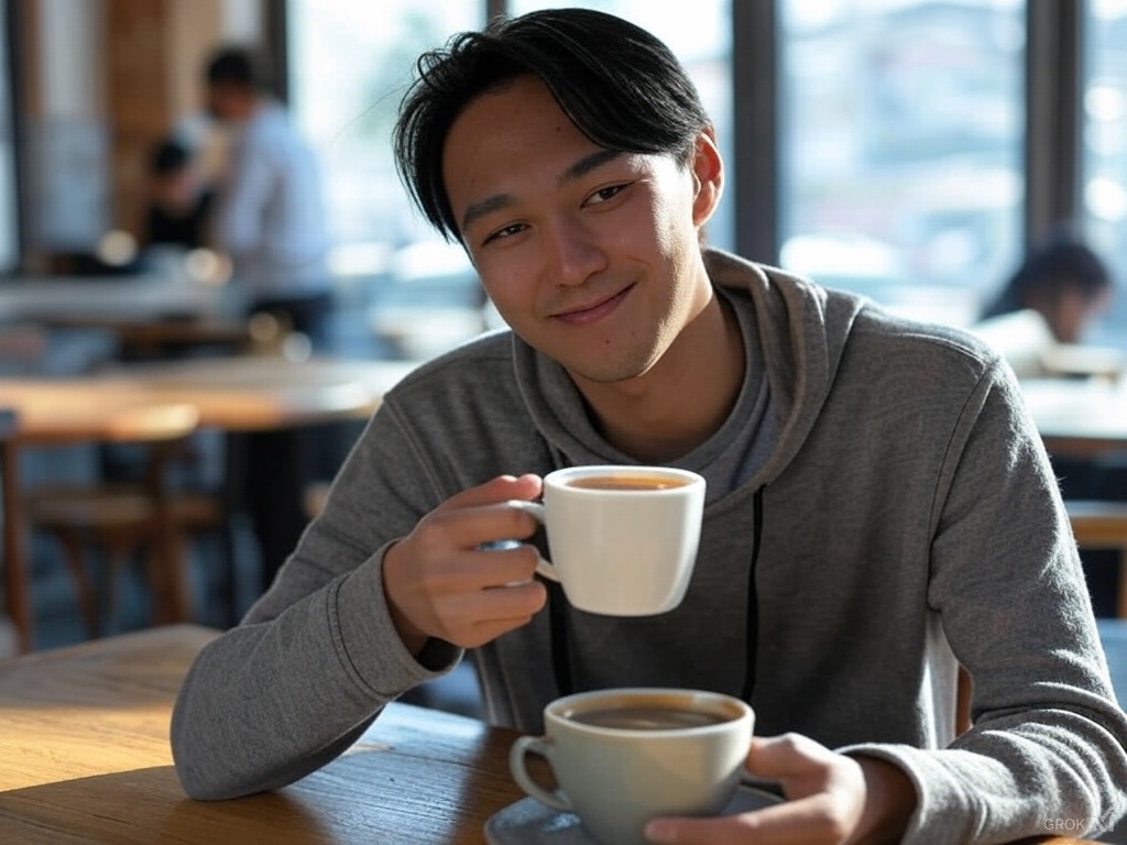 今日も暑い一日！
コーヒー飲んでみんなでオハヨー！

楽しい一日にしましょう！

↓欲張りすぎな