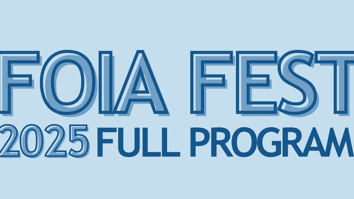 Headline Club (@headlineclub) on Twitter photo Pressing convos. Practical workshops. Top investigative reporters. Don't miss FOIA Fest 2025. Check out the full program and get your ticket today: headlineclub.org/2025/02/21/foi… Pressing convos. Practical workshops. Top investigative reporters. Don't miss FOIA Fest 2025. Check out the full program and get your ticket today: headlineclub.org/2025/02/21/foi…