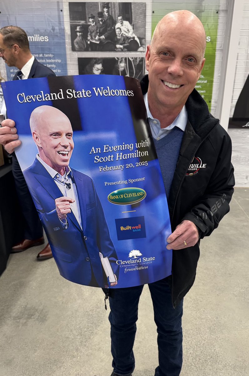 ScottHamilton84's tweet image. I had so much fun tonight, speaking to supporters of Cleveland State Community College in Cleveland, Tennessee. I was humbled and honored to be able to pour into their student athletes as well. Can’t wait to come back to this beautiful community!