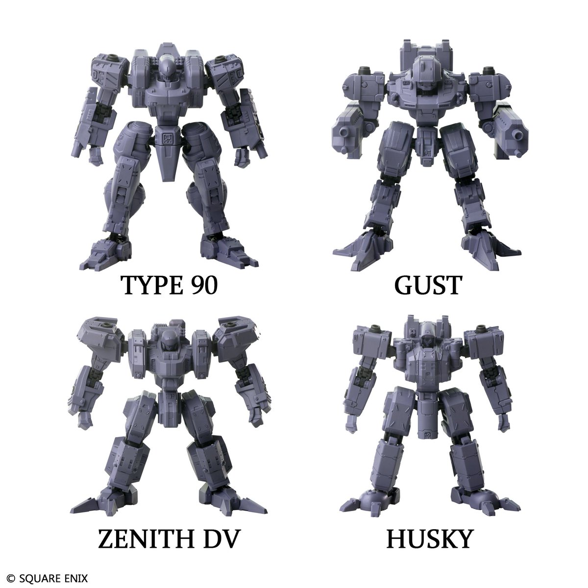 FRONT MISSION ストラクチャーアーツ１ STRUCTURE ARTS PLUS 1/72 SCALE PLASTIC MODEL KIT SERIES