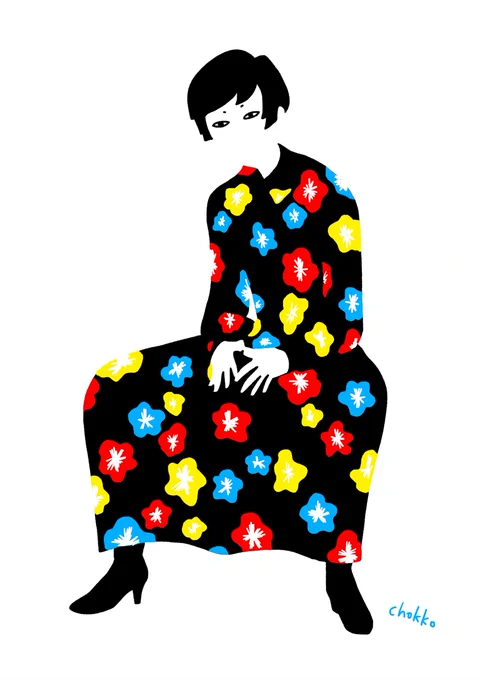 探したらロマンティックおばさんぽい絵あった 