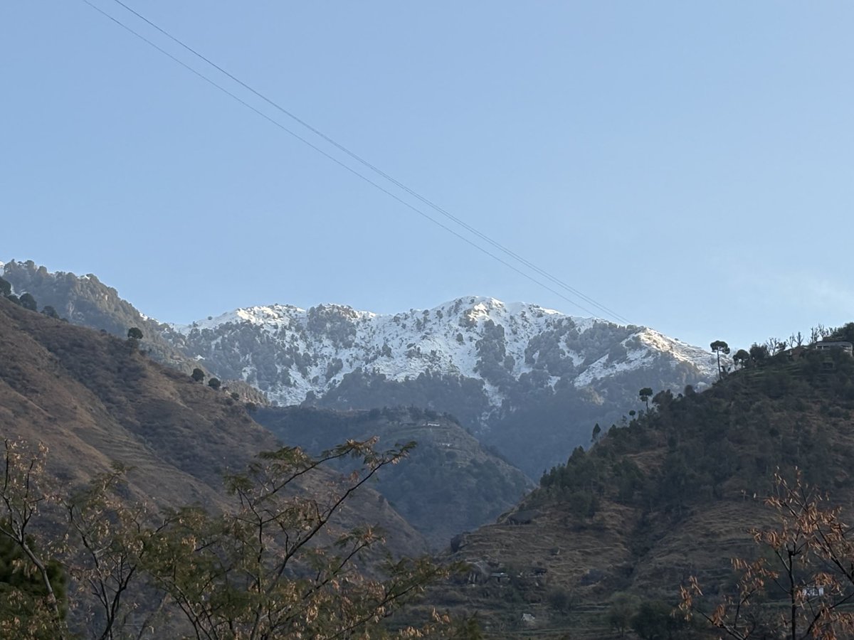 Fresh snow peaks of Dhauladhar