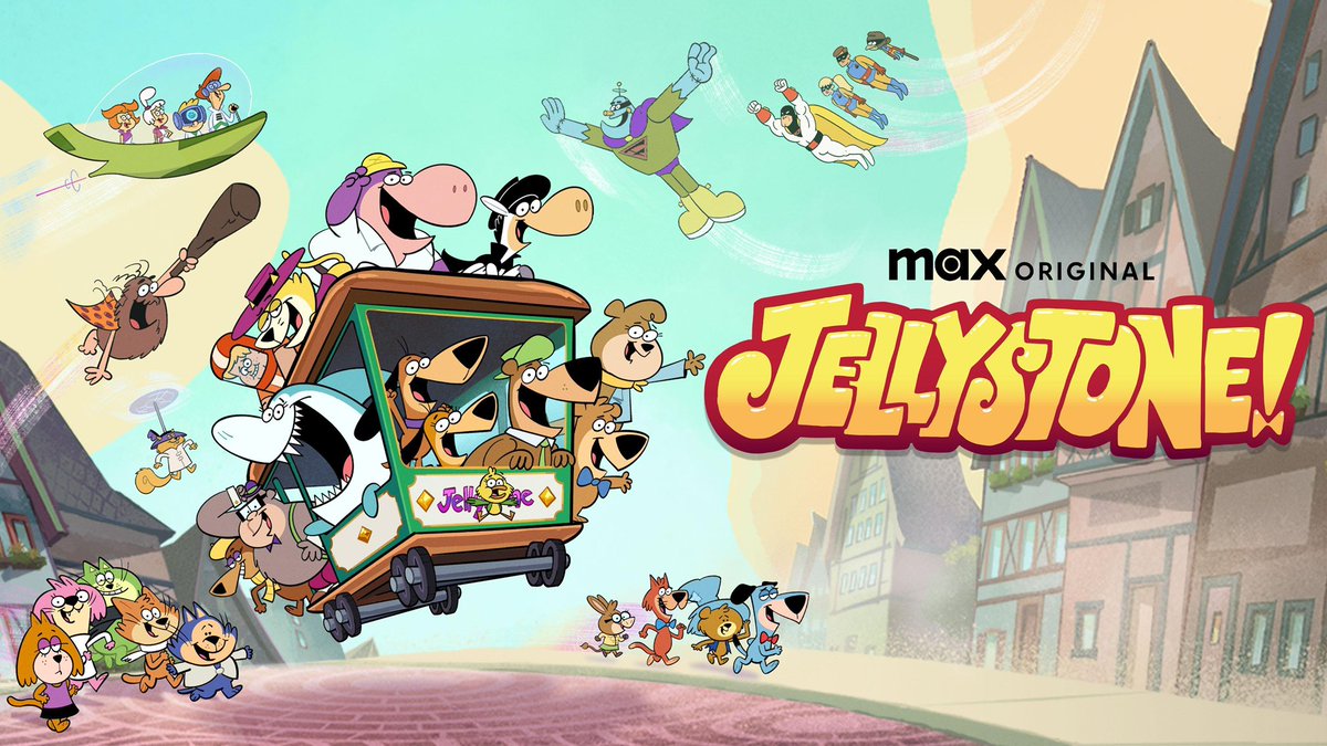EWoN625's tweet image. JUST REVEALED: Get ready. It’s almost time to head on down to this wacky and wild town for even more hysteria and fun!

The next episodes of #Jellystone will be available to #StreamOnMax March 6th!