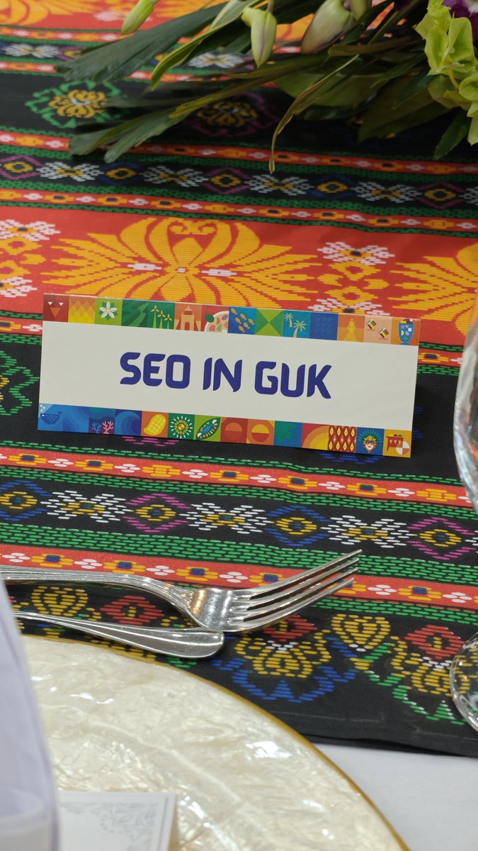 OrangeMagTV's tweet photo. Here's what @Whatsup_Inguk will be having for lunch today at his launch as Philippine Tourism Ambassador. 🇵🇭

#SeoInGuk #LoveThePhilippines https://t.co/iYAB780UL2