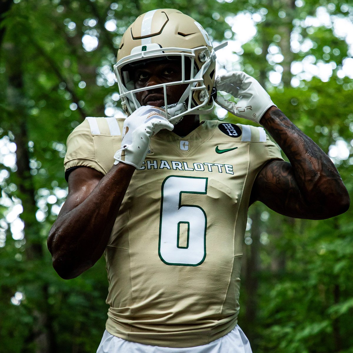 Isaac “CHUK” Chukwurah (@isaacchukwurah1) on Twitter photo #AGTG After a great conversation with <a href="/CoachDenham1/">Coach David Denham</a> I am blessed to say that I have EARNED my 9th Division 1 Offer from <a href="/CharlotteFTBL/">Charlotte Football</a> #GoldStandard ⛏️💚 #AGTG After a great conversation with <a href="/CoachDenham1/">Coach David Denham</a> I am blessed to say that I have EARNED my 9th Division 1 Offer from <a href="/CharlotteFTBL/">Charlotte Football</a> #GoldStandard ⛏️💚