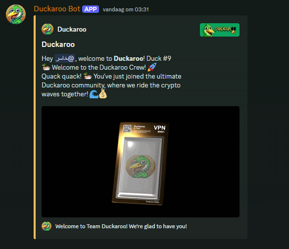 🚀 Sneak peek alert! 🚀
The first look at Duckaroo – the memecoin that’s about to shake the pond! 🌊🦆
Are you ready to waddle into the future of crypto? 👀
No NFT's
#Duckaroo #Memecoin #Crypto #CryptoCommunity #Altcoin #NewCrypto #MemeCoinGem #BSC #CryptoNews #Web3 #Solana