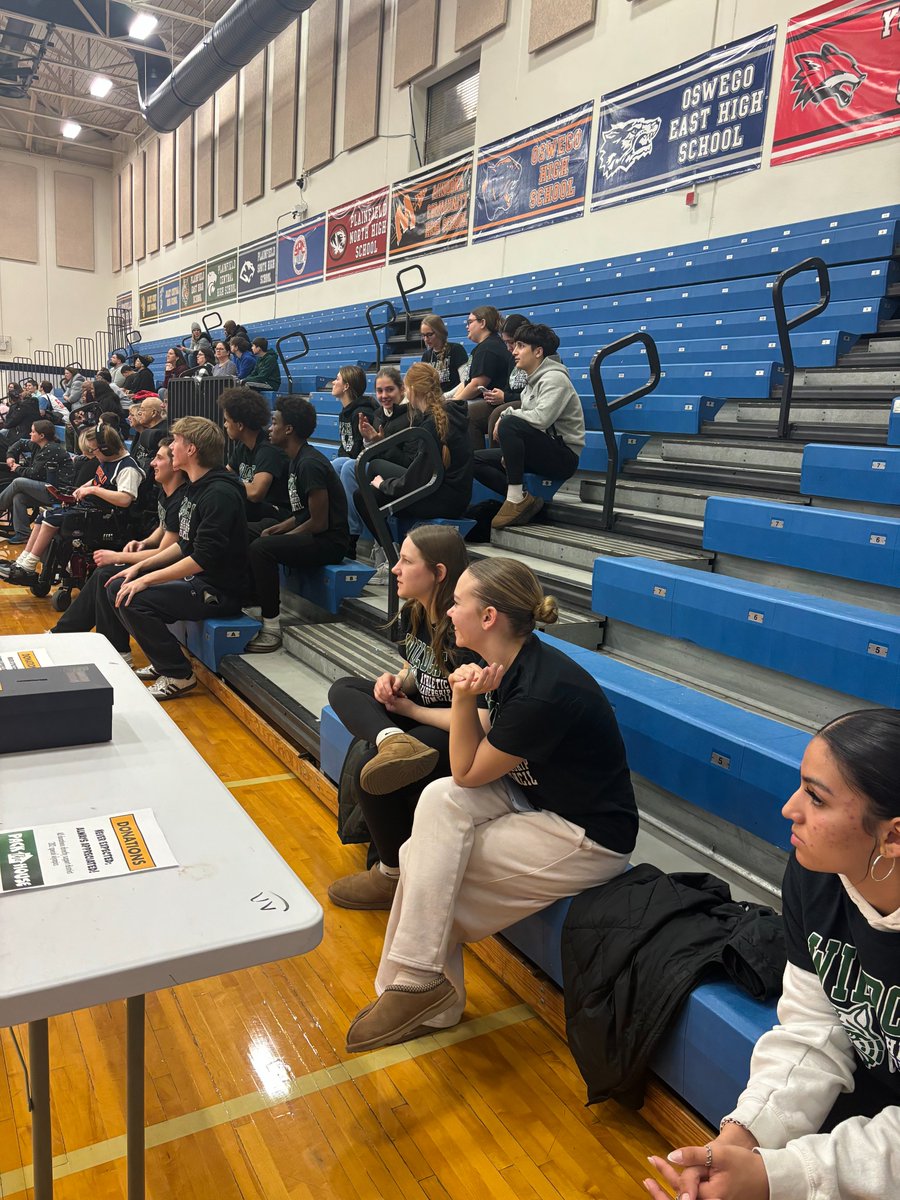 WALC (@pchs_walc) on Twitter photo Tonight, WALC volunteered to help out with the "Pack the House" Special Olympics basketball event held at Plainfield South and cheered on the athletes and teams that participated. What an exciting event! Great job to all of the athletes!
<a href="/WildcatsPCHS/">Plainfield Central Wildcats Athletics</a> <a href="/Mr_Chlebek/">PHS Wildcats</a> <a href="/d202schools/">Plainfield Community Consolidated SD 202</a> Tonight, WALC volunteered to help out with the "Pack the House" Special Olympics basketball event held at Plainfield South and cheered on the athletes and teams that participated. What an exciting event! Great job to all of the athletes!
<a href="/WildcatsPCHS/">Plainfield Central Wildcats Athletics</a> <a href="/Mr_Chlebek/">PHS Wildcats</a> <a href="/d202schools/">Plainfield Community Consolidated SD 202</a>