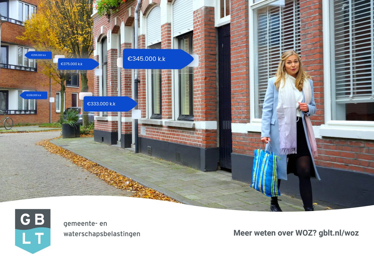 Binnenkort valt de belastingaanslag van GBLT op de mat. Check je WOZ-waarde en het taxatieverslag via Mijn Loket op gblt.nl.  

Twijfel je aan de WOZ-waarde? Neem contact op via 088-064 55 55 of maak bezwaar: gblt.nl/bezwaar-woz 

#WOZ #belastingaanslag